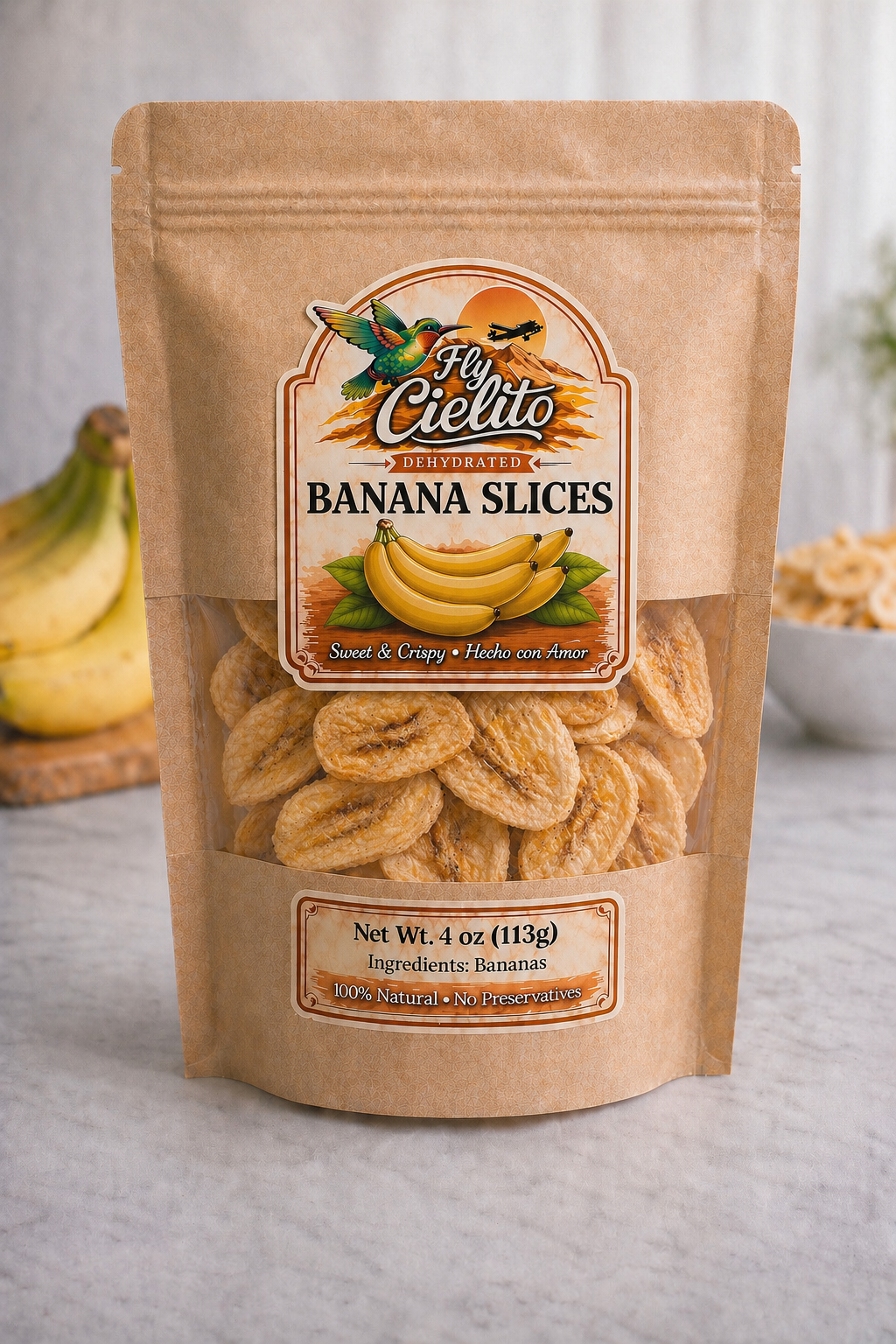 Dehydrated Banana Slices