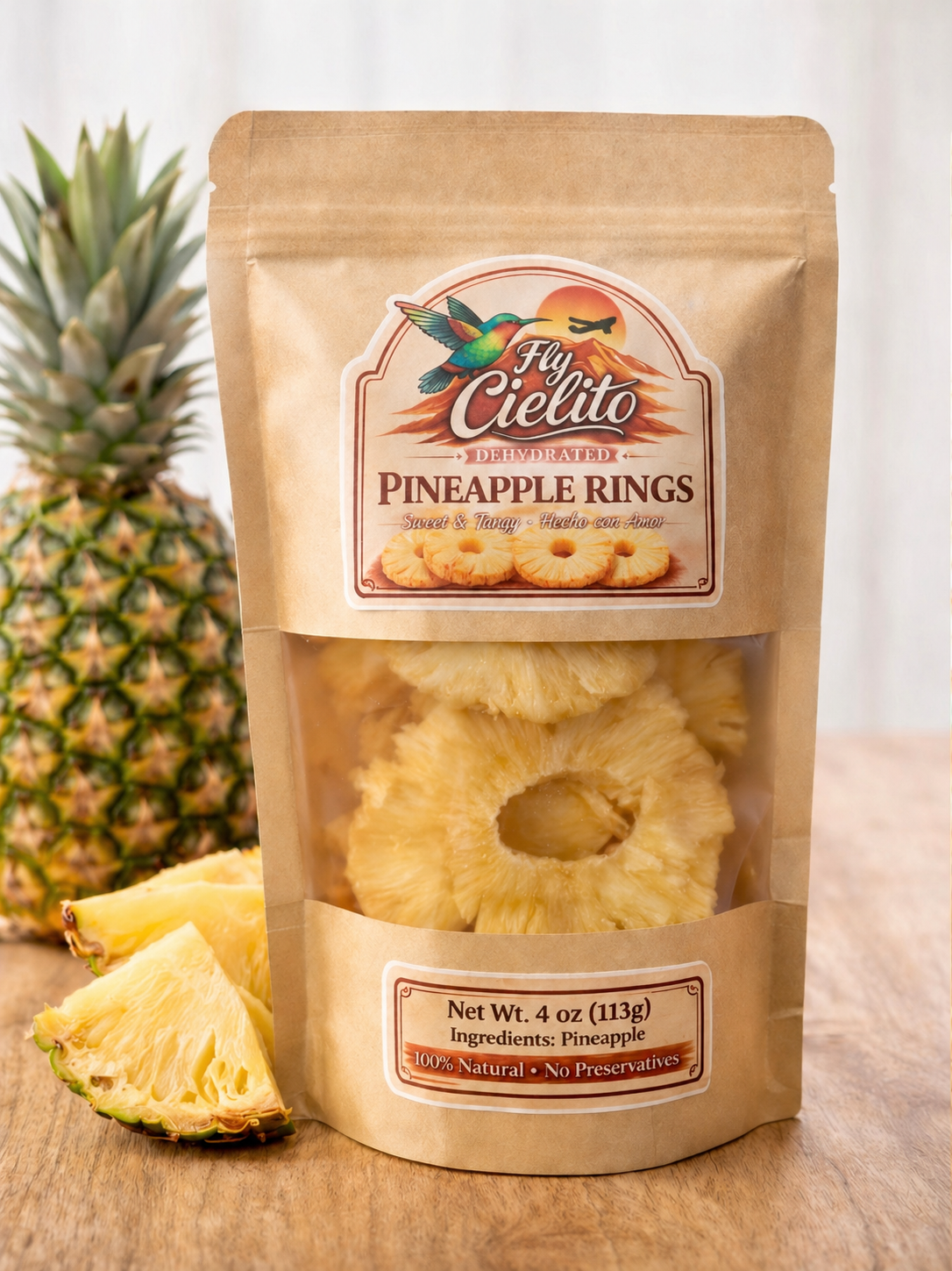 Dehydrated Pineapple Rings